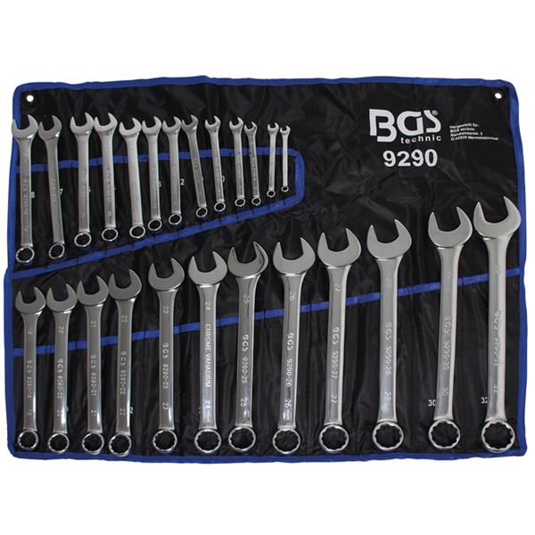 BGS 9290 Combination Spanner Set, 6 - 32 mm, 25 pc s.