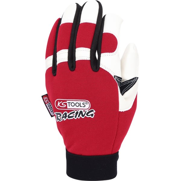 KS-Tools 310.0250 Leather mechanic glove, 9 