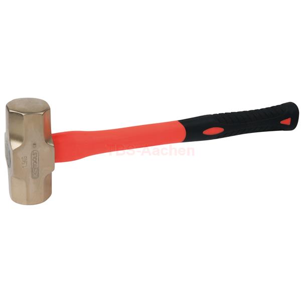 KS-Tools 963.2088 BRONZEplus Minenhammer 2500 g, m it Fiberglasstiel