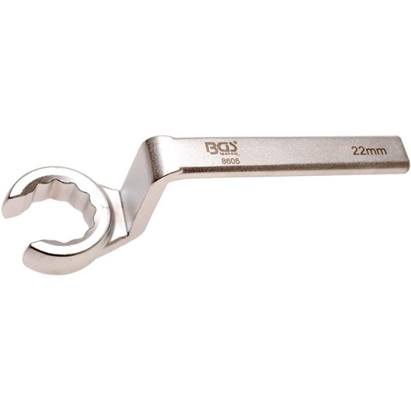 BGS 8605 Special Combination Spanner for Oygen Pro bes, open, 22 mm