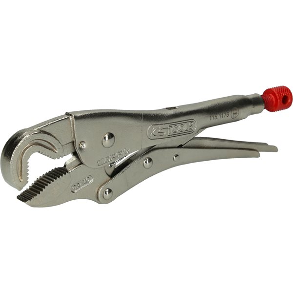 KS-Tools 115.1176 Maul-Gripzange mit Drahtschneide r,225mm