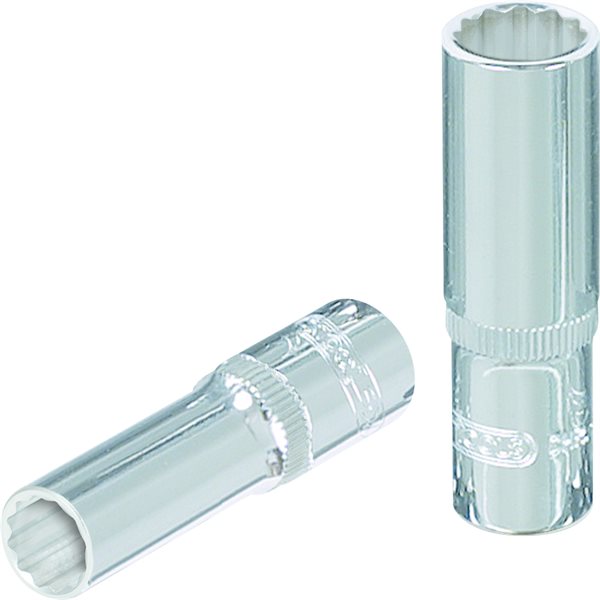KS-Tools 918.3762 3/8" CHROMEplus 12 Point socket, deep, 9/16"