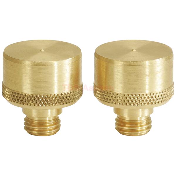 KS-Tools 156.0463 Brass punch adaptor set, 2 pcs, Ø 25mm