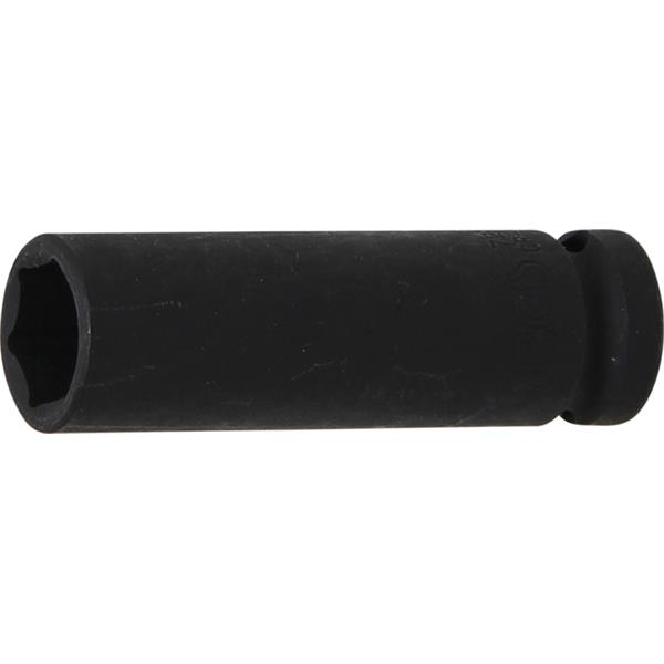 BGS 7216 Kraft-Steckschlüssel-Einsatz Sechskant, t ief, Antrieb Innenvierkant 12,5 mm (1/2"), SW 16 m