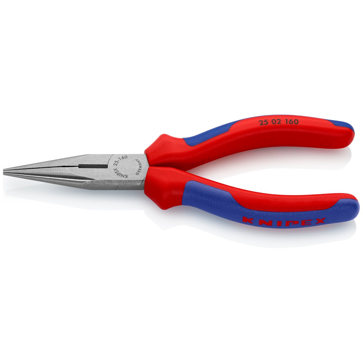 Knipex 25 02 160 CHAIN NOSE SIDE CUTTING PLIERS 