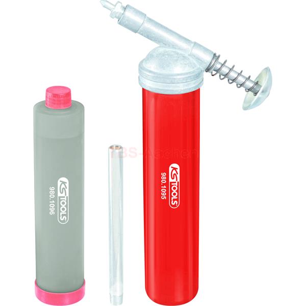 KS-Tools 980.1095 Mini-Fettpresse mit 110g Fettkar 