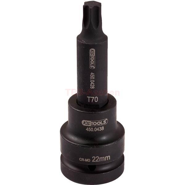 KS-Tools 450.0445 3/4" Kraft-Bit-Stecknuss TX,la 