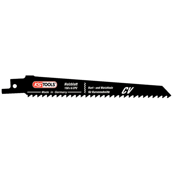 KS-Tools 129.4011 Kurvenschnitt Stichsägeblatt,CV, 