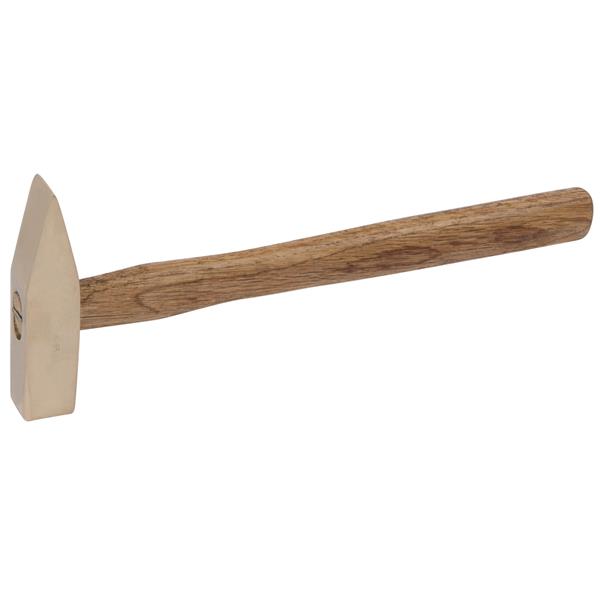 KS-Tools 963.2006 BRONZEplus Schlosserhammer 150 g mit Hickorystiel