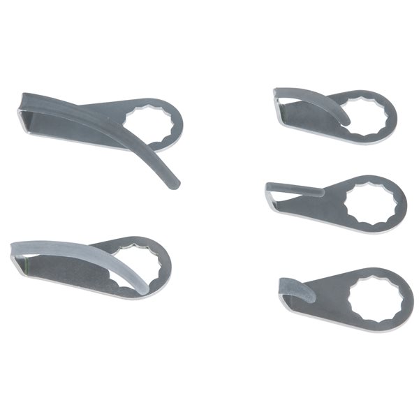 KS-Tools 515.5096 Schaberklinge, gebogen, geschwun gen, Klingenlänge 90mm