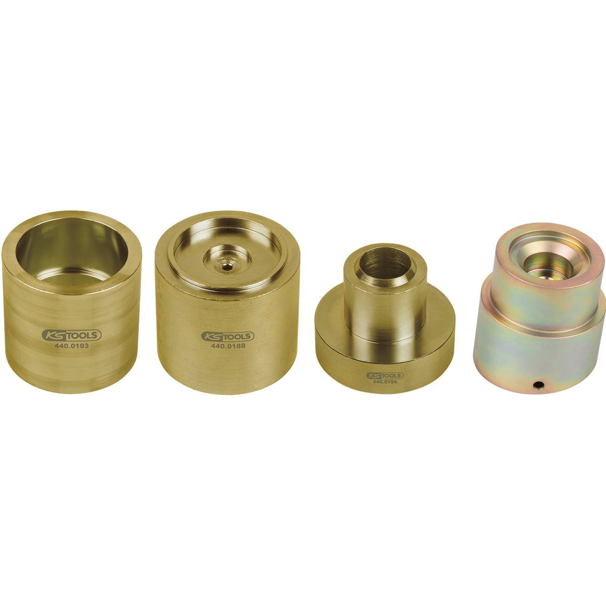 KS-Tools 440.0455 Druckstück-Satz Renault, Nissan, Opel, 4-tlg.