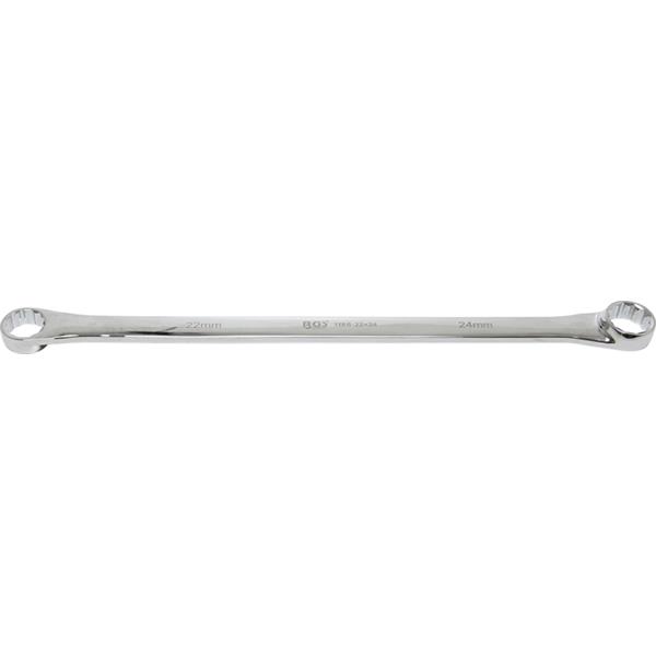 BGS 1186-22x24 Double Ring Spanner, extra long, 22 x 24 mm