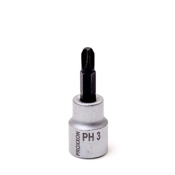 Proxxon 23596 Phillips screwdriver bits 3/8", PH 3 