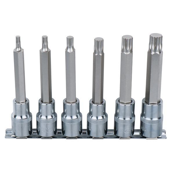 KS-Tools 918.1358 1/2" CHROME+ Bit-Stecknuss-Sat 