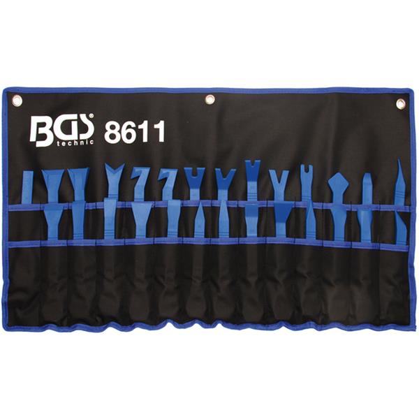 BGS 8611 Trim Strip Wedge / Scraper Set, 27 pcs. 