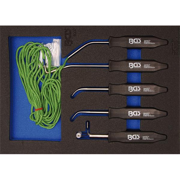 BGS 8002 Tool Tray 1/3: Windscreen Assembly Set, 5 pcs.