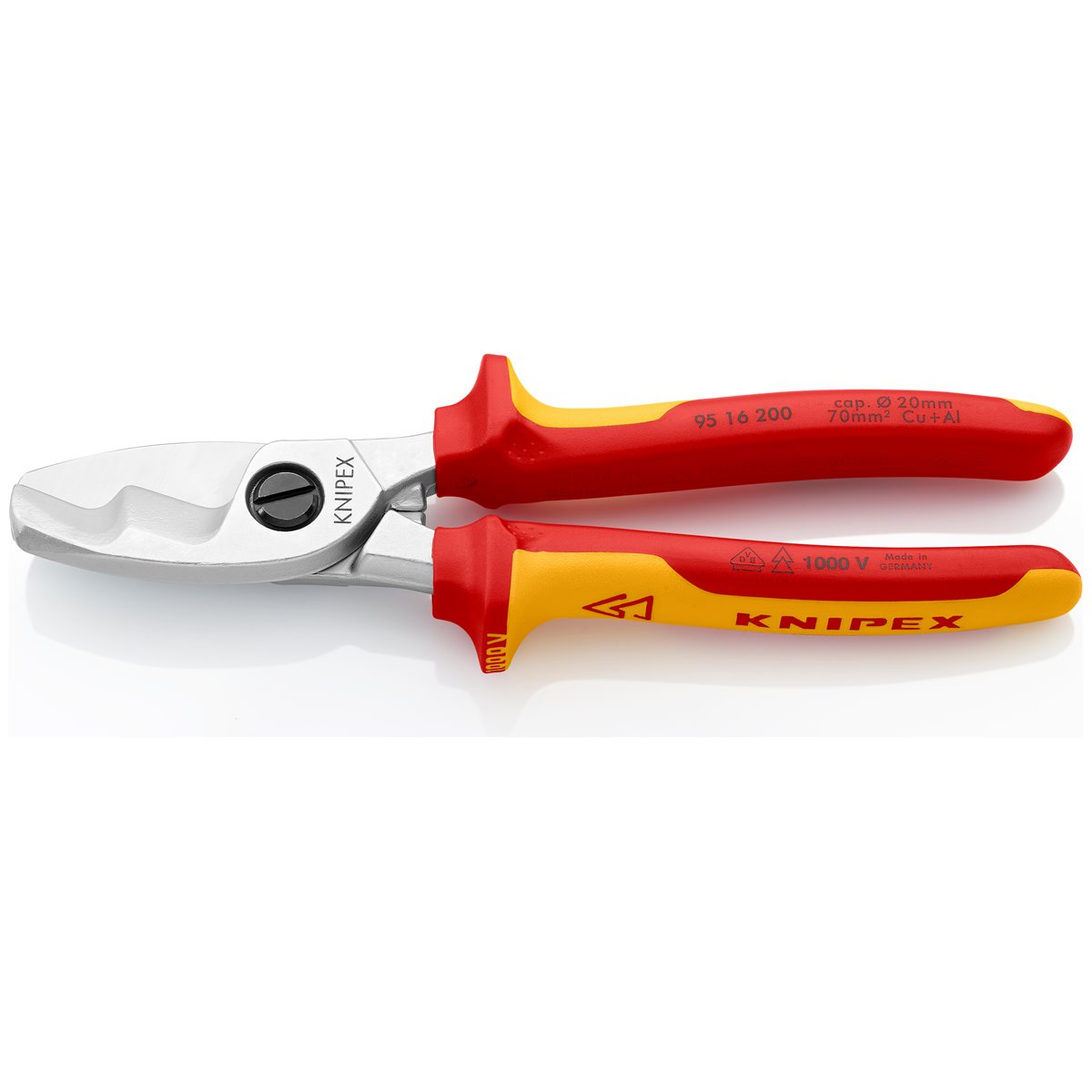 Knipex 95 16 200 CABLE SHEARS 