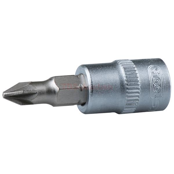 KS-Tools 911.1403 1/4" Bit socket, PZ3 