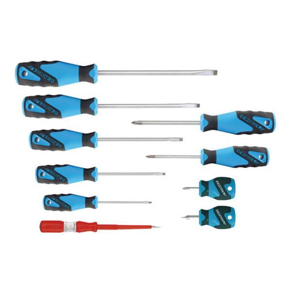 Gedore 2150-2160 PH-010 3C-Screwdriver set 10 pcs IS 3-8 PH 1-2