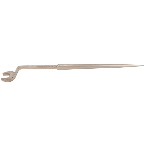 KS-Tools 963.8150 BRONZEplus Montagemaulschlüssel mit Dorn, gekröpft 37 mm