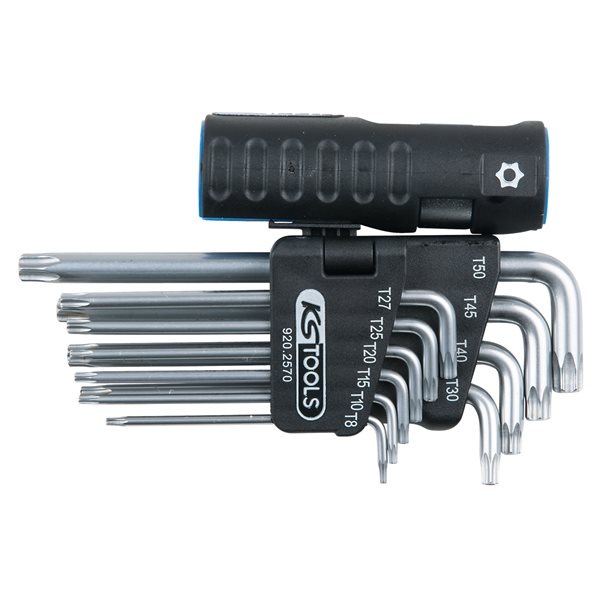 KS-Tools 920.2570 4 in 1 TX-Winkelstiftschlüssel-S 