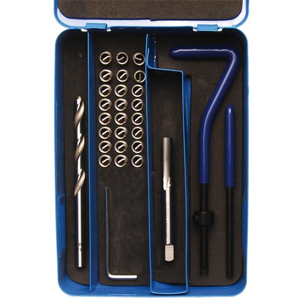BGS 1953 Thread Repair Kit, M6 x 1.0 mm, 29 pcs. 