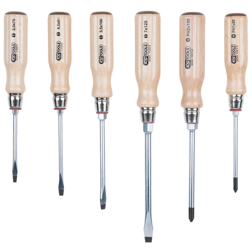 KS-Tools 300.1100 ERGOTORQUE WOOD Schraubendreher- 