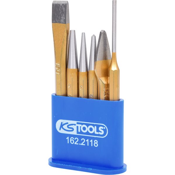 KS-Tools 162.2118 Combination set, 6 pcs in a plas tic holder