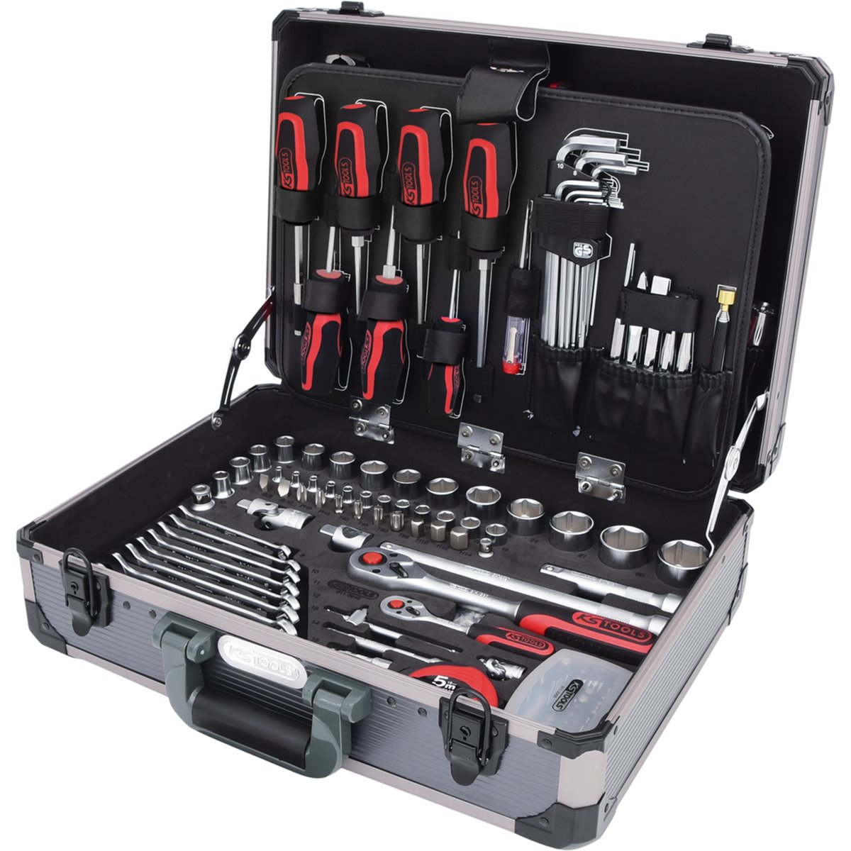 KS-Tools 911.0649 1/4" + 1/2" Universal tool kit s et, 149 pcs