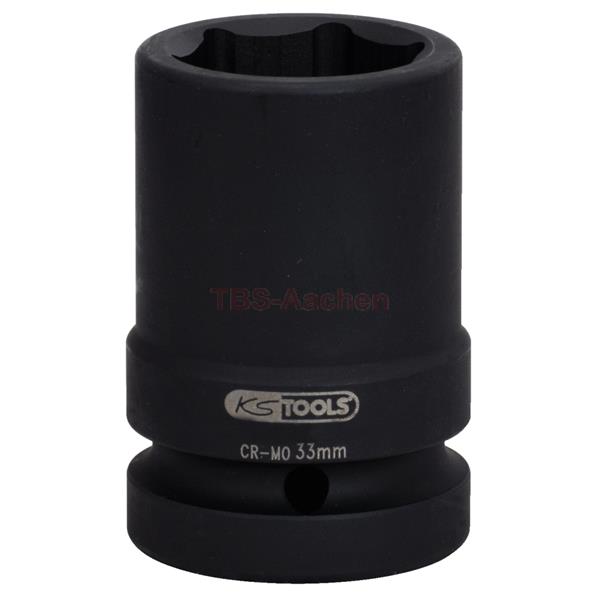 KS-Tools 515.2134 1" Hexagon impact socket, medium , 34mm