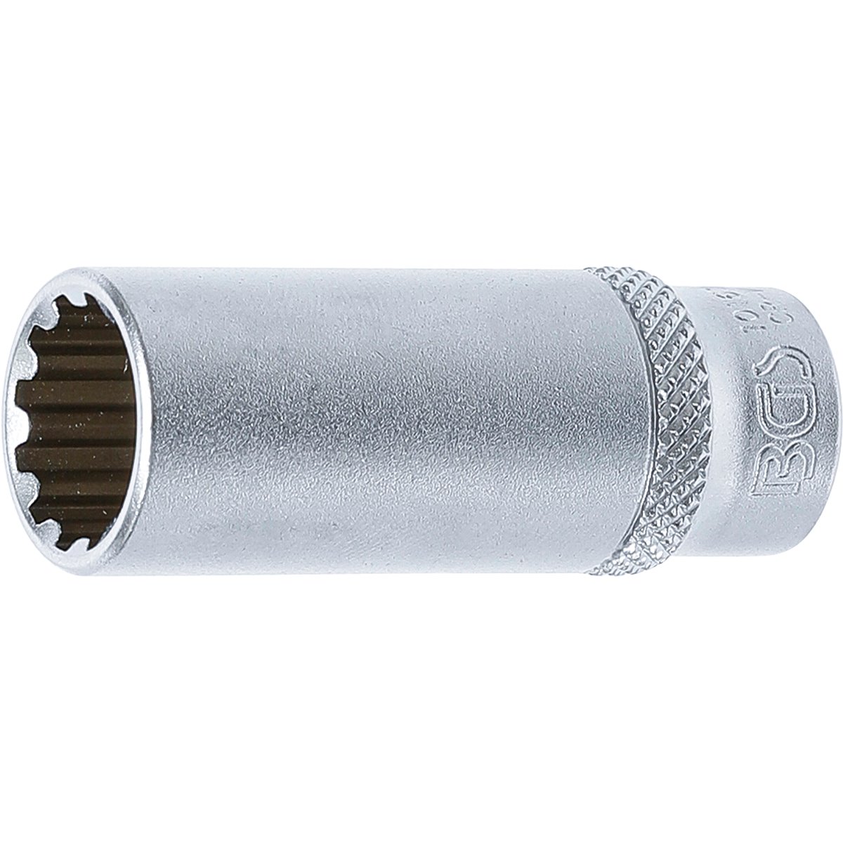 BGS 10163 Socket, Gear Lock, deep, 6.3 mm (1/4") D rive, 13 mm