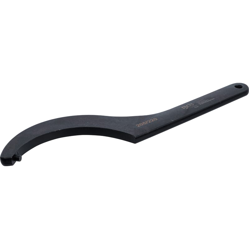 BGS 74226 Hook Wrench with Pin, 205 - 220 mm 
