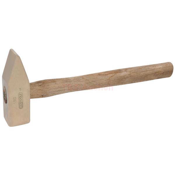 KS-Tools 963.2125 BRONZEplus Setzhammer 1500 g, Hi ckorystiel