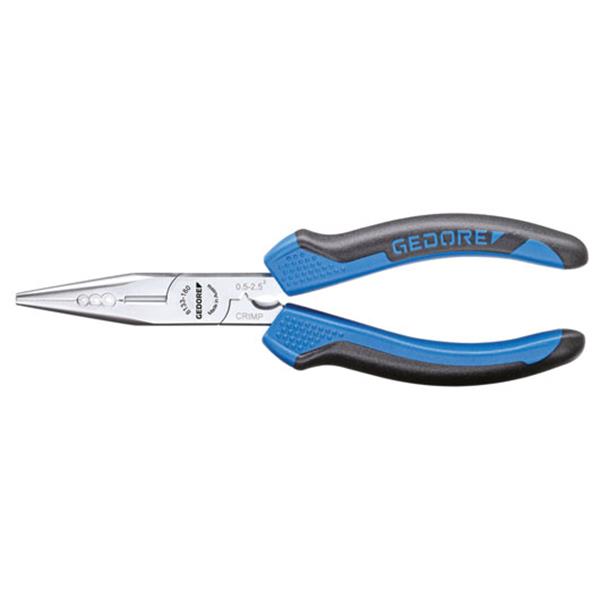 Gedore 8133-200 JC Multiple pliers 200 mm 2C-handl e