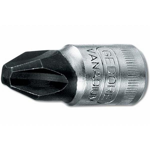 Gedore IKS 20 1 Screwdriver bit socket 1/4" PH 1 