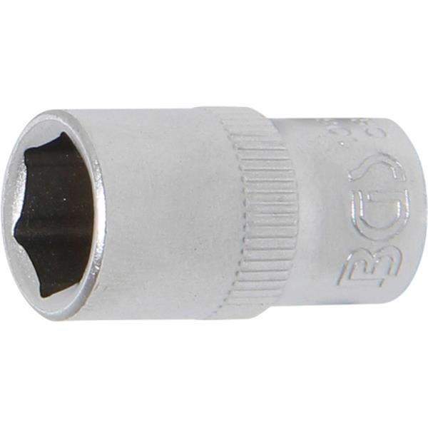 BGS 10657 Socket, Hexagon, 6.3 mm (1/4") Drive, 3/ 8"