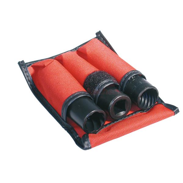 KS-Tools 913.1280 Spiral profile impact socket set , 3 pcs, 1/2", 17-21mm