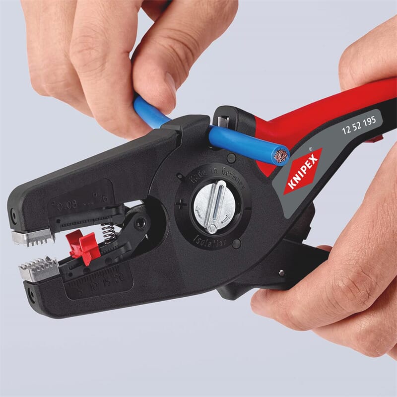 Knipex 12 52 195 PreciStrip16 Automatic Insulation Stripper