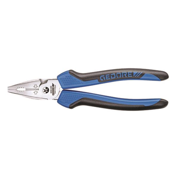 Gedore 8250-200 JC Power combination pliers 200 mm 2C-handle