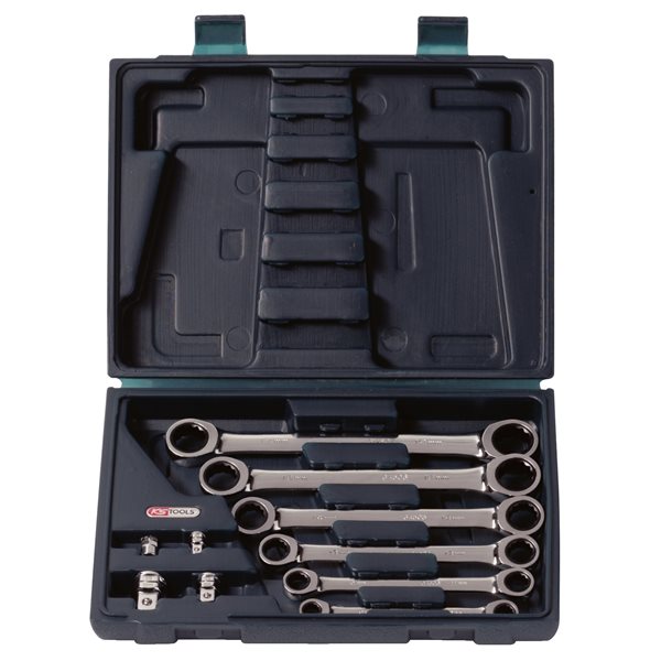 KS-Tools 503.4560 GEAR+ Doppelringschlüssel-Satz,1 