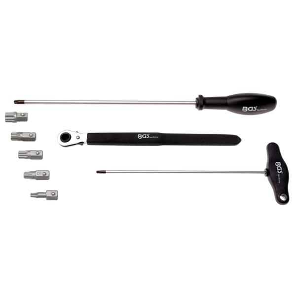 BGS 3539 Door Hinge Tool Set, 8 pcs. 