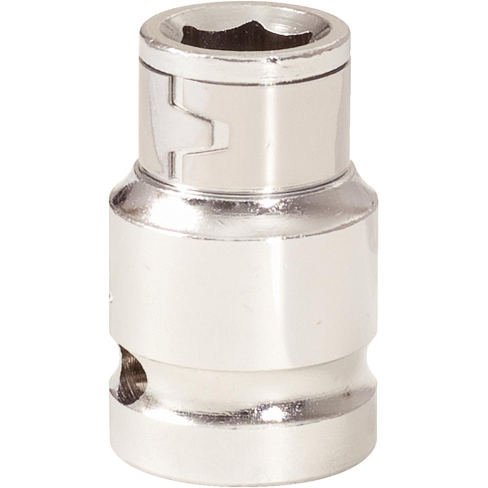 KS-Tools 918.4351 1/2" Bit-Adapter-Stecknuss 5/16" für Bits, mit Kugel Chrome+