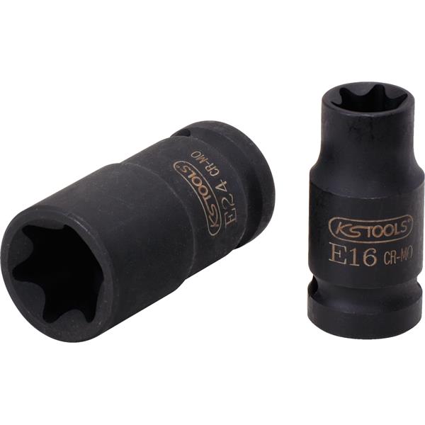 KS-Tools 911.0959 1/2" Torx E impact socket, short , E12