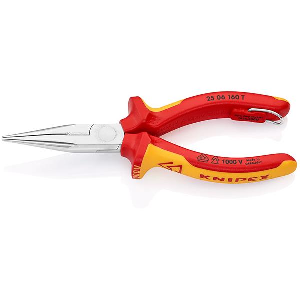 Knipex 25 06 160 T BK SnipeNose SideCutting Pliers