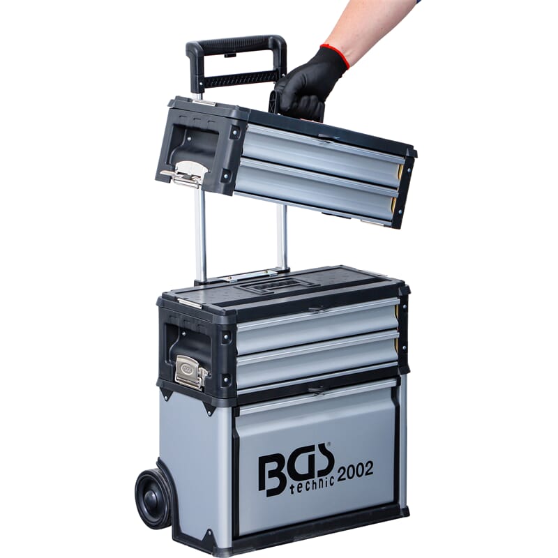 BGS 2002-3 Hard-Top tool case attachment, 2 Drawer s, for BGS 2002