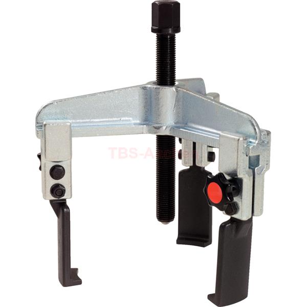 KS-Tools 630.1104 Quick release 3 arm puller with narrow legs, 60-200mm