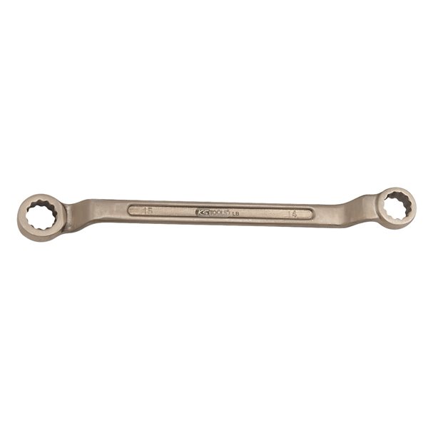KS-Tools 963.7447 BRONZEplus Doppel-Ringschlüssel gekröpft 5/8x3/4"