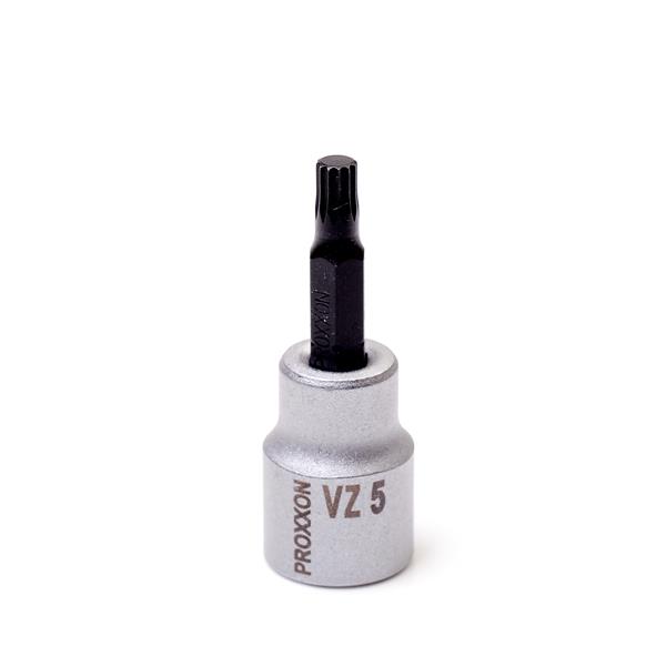 Proxxon 23628 3/8" spline inserts VZ 5, 50 mm 
