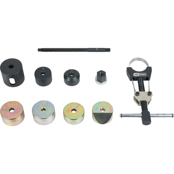 KS-Tools 700.2145 Silentlagerwerkzeug-Satz für BMW Hinterachse, 10-tlg.