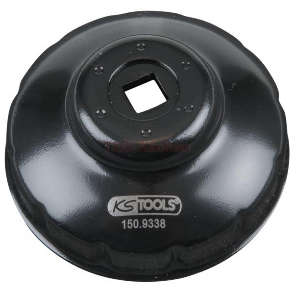 KS-Tools 150.9338 3/8" Ölfilterschlüssel,76-12" 